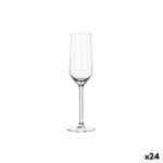 Calice da champagne Royal Leerdam Adele Trasparente Vetro 220 ml (24 Unità)