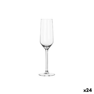 Calice da champagne Royal Leerdam Adele Trasparente Vetro 220 ml (24 Unità)