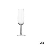 Calice da champagne Royal Leerdam Vinci Trasparente Vetro 230 ml (24 Unità)