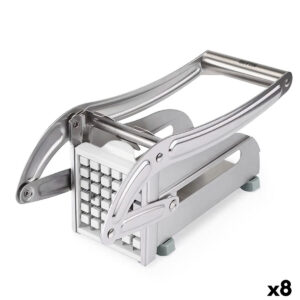 Taglia Patate Quttin Argentato Acciaio 26 x 9 x 12,5 cm (8 Unità)