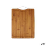 Tagliere Quttin Marrone scuro 32,5 x 25 x 1,7 cm (12 Unità)