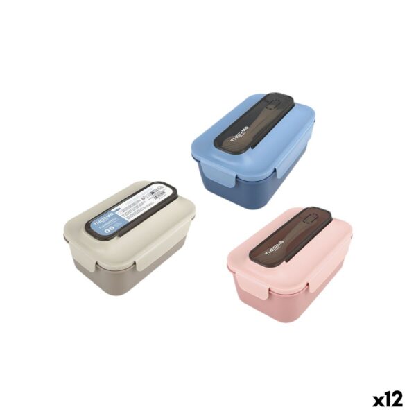 Porta pranzo ThermoSport Rettangolare 1,5 L (12 Unità)