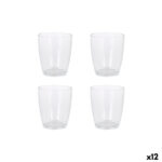 Set di Bicchieri LAV VEGA Trasparente Vetro 340 ml 4 Pezzi (12 Unità)