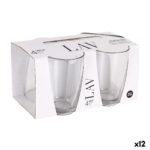 Set di Bicchieri LAV VEGA Trasparente Vetro 415 ml 4 Pezzi (12 Unità)