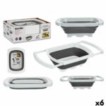 Colino Kinvara Bianco Grigio polipropilene TPR 60 x 26 x 12 cm 39,5 x 4,5 x 26 cm (6 Unità)