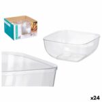 Set di Ciotole Leknes Trasparente Plastica 800 ml 15,3 x 7 x 15,3 cm (24 Unità)