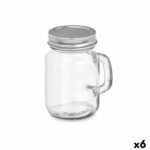 Vaso Vivalto Trasparente Argentato 120 ml (6 Unità)