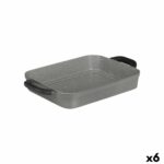 Griglia Kinvara Bianco Rosso Grigio Silicone Alluminio 32 x 25 cm