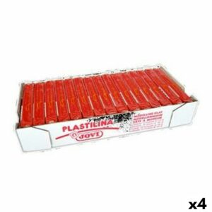 Plastilina Jovi Rosso 150 g 15 Pezzi (4 Unità)