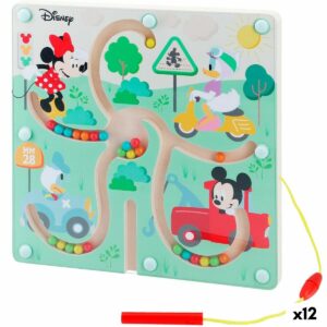 Gioco Labirinto Disney Legno 22,5 x 1,5 x 22,5 cm