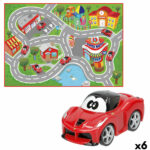 Playset Ferrari 100 x 0,1 x 70 cm 6 Unità