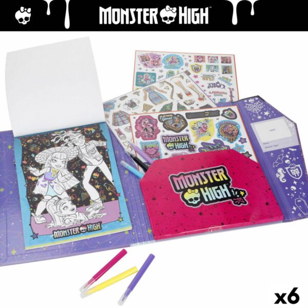 Set da Disegno Monster High (6 Unità)