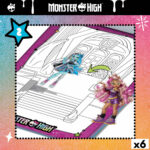 Set da Disegno Monster High (6 Unità)