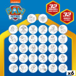 Set da Disegno The Paw Patrol (6 Unità)