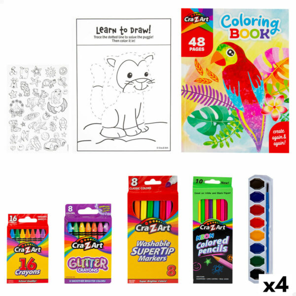 Set da Disegno Cra-Z-Art (4 Unità)