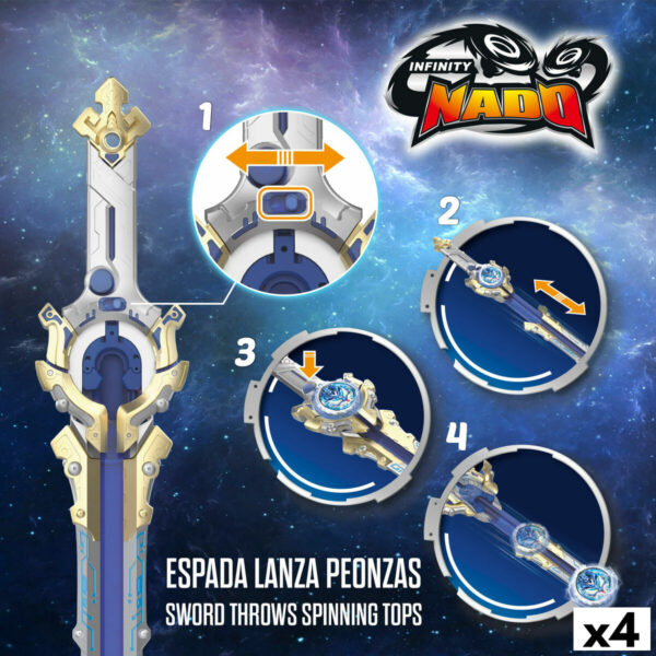 Trottola Infinity Nado (4 Unità)