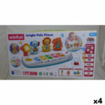 Pianoforte giocattolo Winfun 26 x 11 x 15 cm (4 Unità)