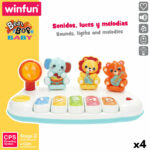 Pianoforte giocattolo Winfun 26 x 11 x 15 cm (4 Unità)