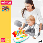 Pianoforte giocattolo Winfun 26 x 11 x 15 cm (4 Unità)