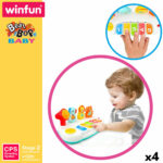 Pianoforte giocattolo Winfun 26 x 11 x 15 cm (4 Unità)