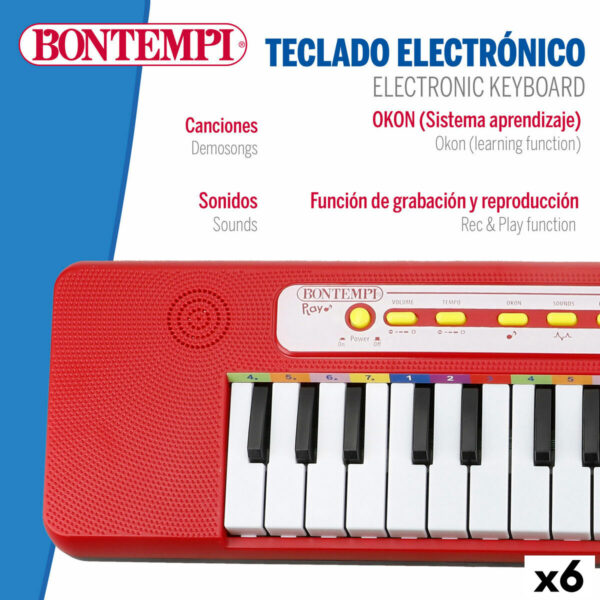 Tastiera Bontempi 47 x 3,5 x 13 cm (6 Unità)