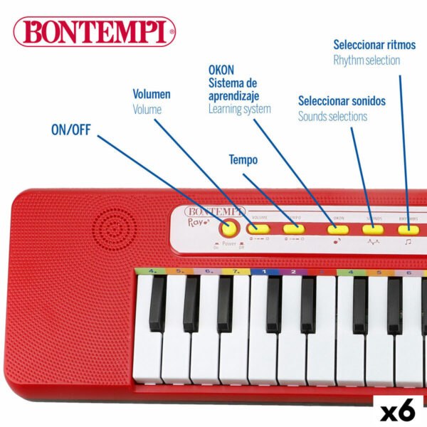 Tastiera Bontempi 47 x 3,5 x 13 cm (6 Unità)