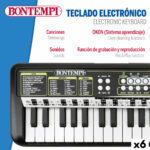 Tastiera 37 Tasti Bontempi 42 x 4 x 15 cm (6 Unità)