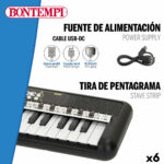 Tastiera 37 Tasti Bontempi 42 x 4 x 15 cm (6 Unità)