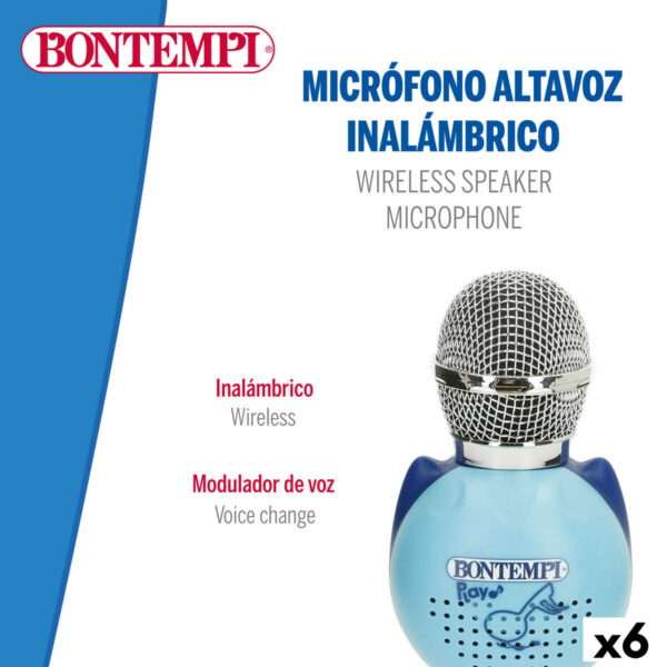 Microfono Karaoke Bontempi 6 Unità