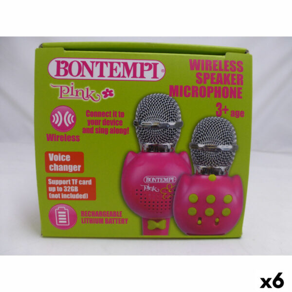 Microfono Karaoke Bontempi 6 Unità