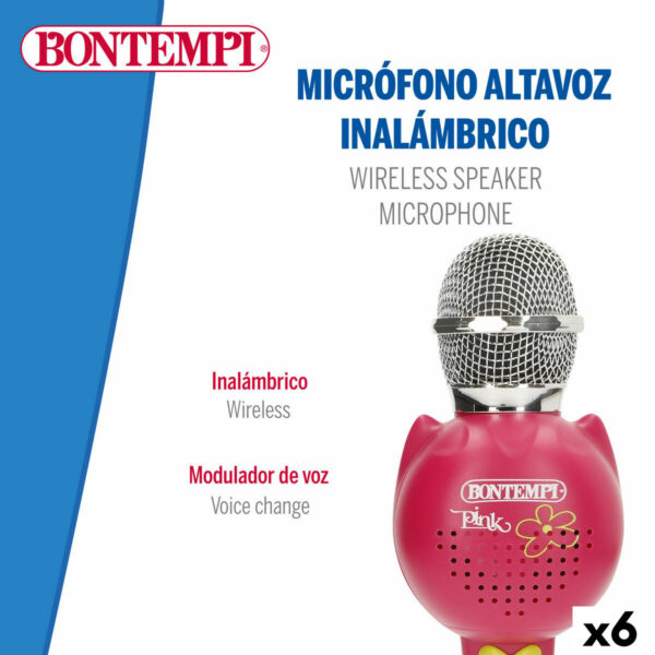 Microfono Karaoke Bontempi 6 Unità