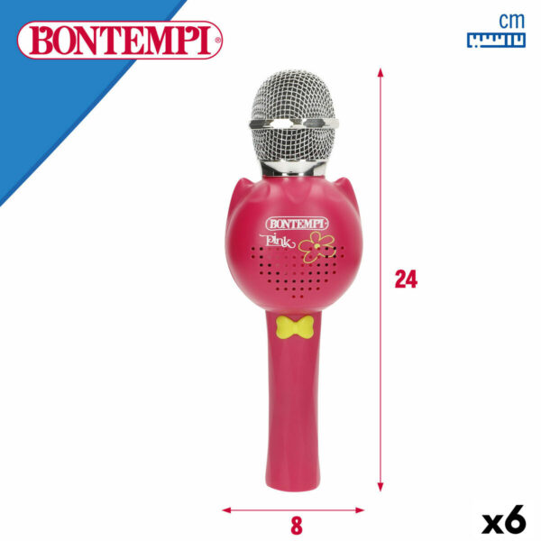Microfono Karaoke Bontempi 6 Unità