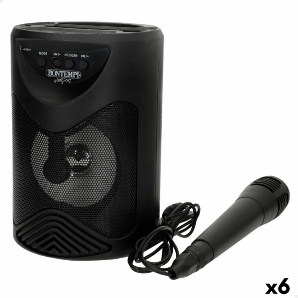 Altoparlante con Microfono Karaoke Bontempi 6 Unità