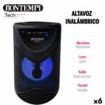 Altoparlante con Microfono Karaoke Bontempi 6 Unità