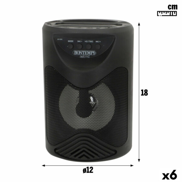 Altoparlante con Microfono Karaoke Bontempi 6 Unità