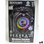 Altoparlante con Microfono Karaoke Bontempi 4 Unità