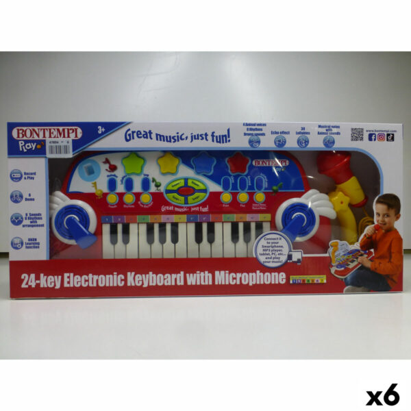 Pianoforte Elettrico Bontempi 38 x 18 x 17 cm (6 Unità)