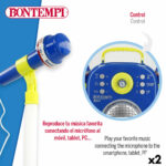 Altoparlante con Microfono Karaoke Bontempi 2 Unità