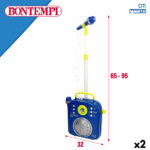 Altoparlante con Microfono Karaoke Bontempi 2 Unità
