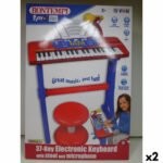 Tastiera 37 Tasti Bontempi 43 x 56 x 23 cm (2 Unità)