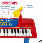 Tastiera 37 Tasti Bontempi 43 x 56 x 23 cm (2 Unità)