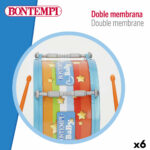 Tamburo Bontempi 24 x 13 x 24 cm (6 Unità)