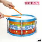Tamburo Bontempi 24 x 13 x 24 cm (6 Unità)