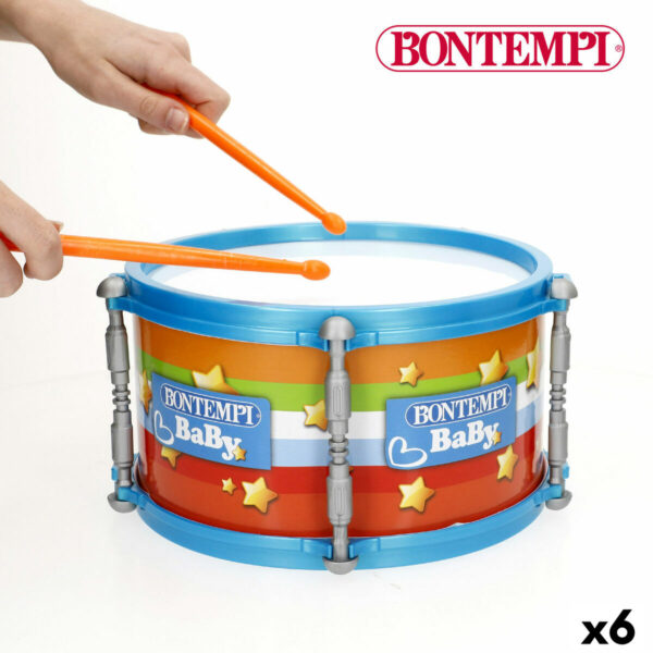 Tamburo Bontempi 24 x 13 x 24 cm (6 Unità)