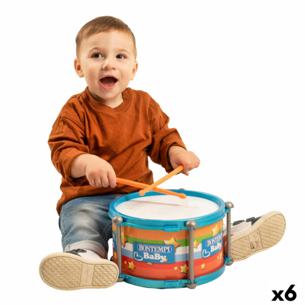 Tamburo Bontempi 24 x 13 x 24 cm (6 Unità)