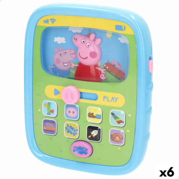 Telefono di Apprendimento Peppa Pig (6 Unità)