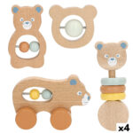 Set di sonagli Woomax 13,5 X 9,5 X 4,5 CM (4 Unità)