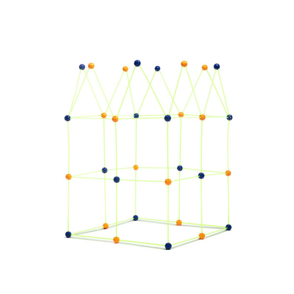Kit di Costruzione di Fortini per Bambini Archikitt InnovaGoods 85 Pezzi