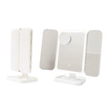 Specchio da Trucco Triptico Ricaricabile con Ingrandimento e Luce LED Miled InnovaGoods
